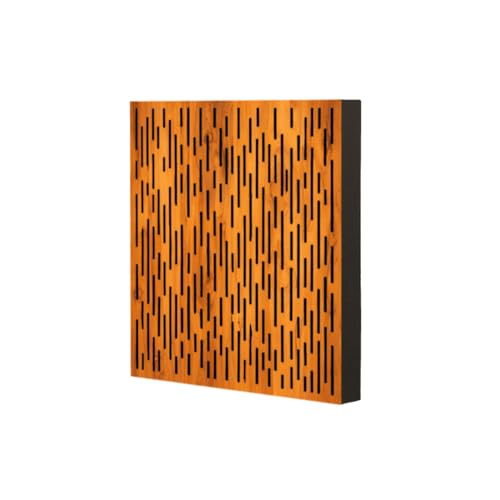 Image of Timber Acoustics Abfuser Mini Acoustic Panel | Diffusion & Absorption | Reduces Echo | For Studios, Home Theatres & Living Spaces | 1ft x 1ft x 2in (Resonance, Set of 4)