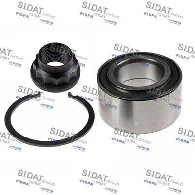 SIDAT Juego de cojinete de rueda 460533 eje delantero 39mm 40mm 75mm