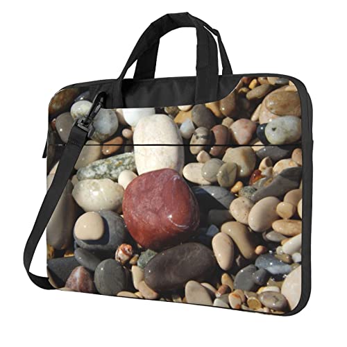 Sac ordinateur portable Sea Pebble Rocks pour trajets et bureau