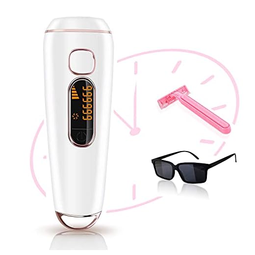 Hair Removal for Women and Men Laser Hair Remover Device for Facial Whole Body, Permanent Painless Upgraded to 999,999 Flashes