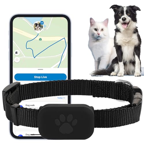 Cat Tracker, Mini GPS Tracker Per Gatti E Cani, Compatibile