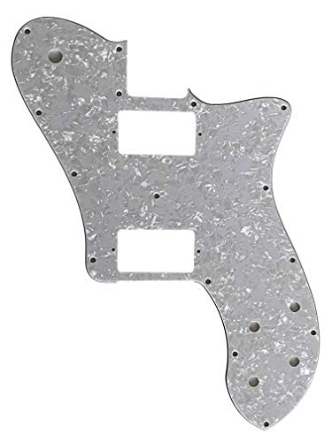 �M�^�[�s�b�N�K�[�h For Fender Professional Tele Deluxe Humbucker Guitar Pickguard Scratch Plate (4�v���C�z���C�g�p�[��)