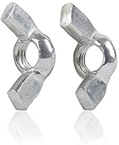 DOBO® 16x dadi farfalla 10mm alette dado bulloni ferramenta fai da te viti ferramenta grigio