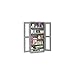Storage Cabinet, 4 Shelves, 78x48