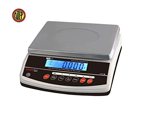 Visiontechshop Tvd-12 Digital Bench And Counter Scale, Lb/Oz/Kg/G Switchable, 12Lb Capacity, 0.002Lb Readability, Counting And Percentage Mode, Single Display, Ntep Legal For Trade, Cc# : 20-032 #TOP1