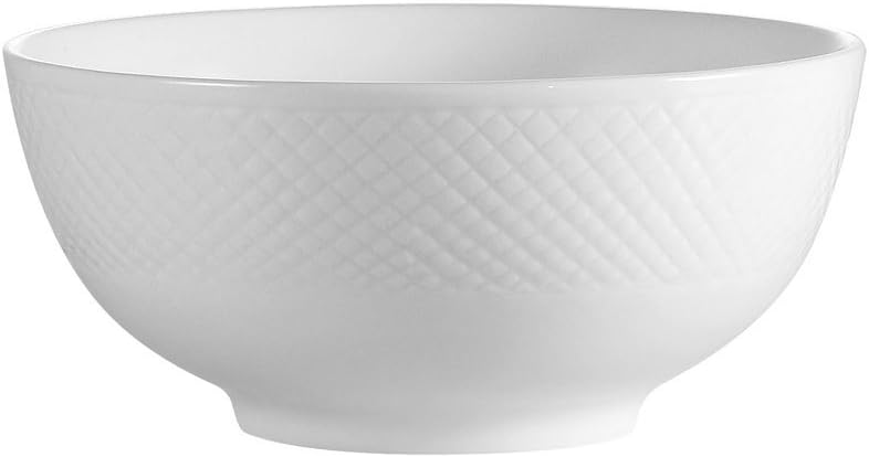 CAC China CRO-15 Corona 5-3/4-Inch 15-Ounce Super White Porcelain Nappie, Box of 36