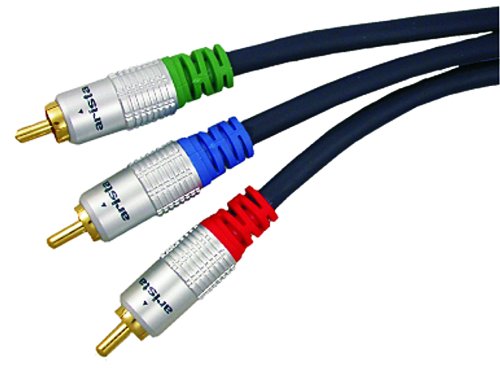Arista 58-7437 Premium Component Video Cable, 3-Feet