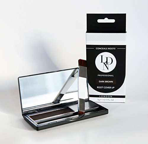 LDN Professional Root Cover Up Kit - No.1 Root Concealer, Covers Regrowth & Hides Grey Hairs Instantly (Dark Brown)
