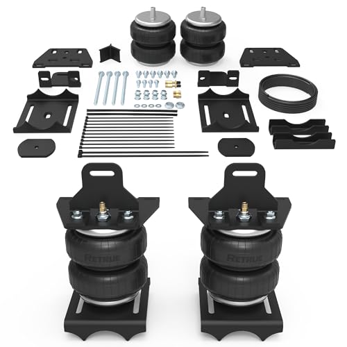 RETRUE Rear Air Bags Suspension Kit for 2024-2026 Toyota Tacoma 4WD Tacoma Truck Towing, 5000 Lbs of Load Leveling Capacity, Replacement for Firestone 2599 Ride Rite Airbags