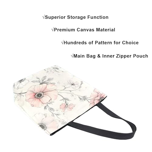 Extra Large Shoulder Tote Bag for Beach Travel Weekender Gym Reusable Grocery Canvas Shopping Bag4