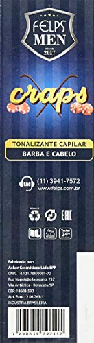 Felps Men Craps Tonalizante 3.1 Castanho Escuro Acizentado, Felps, 40G