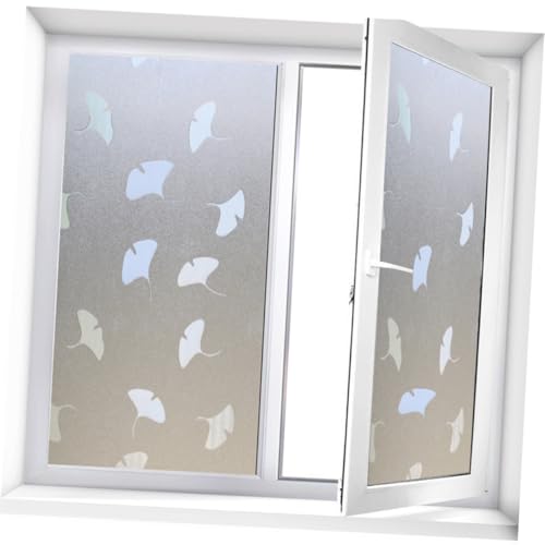 Película Frosted Adhesiva Estática para Ventana PVC 45x100 cm miniatura 5