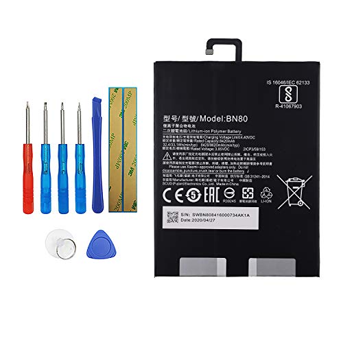 Vvsialeek BN80 - Batteria di ricambio compatibile