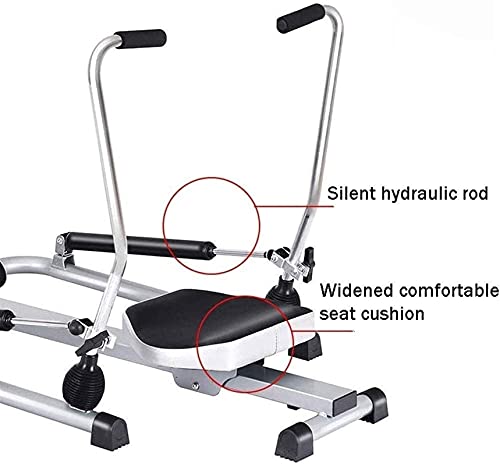 Image of Fitness Equipment Equipment Home Gym Foldable Rowing Machines Rowing Machine for House Use Foldable Indoor Hydraulic Rowing Machine Exercise Multifunctional R