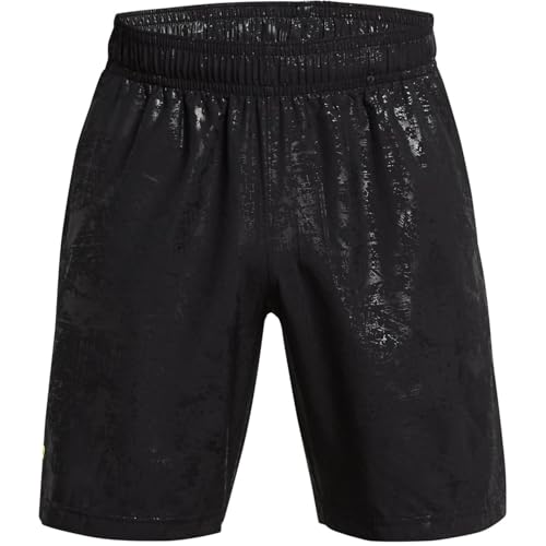 Short Under Armour noir UA Woven pour vos séances de running en ville