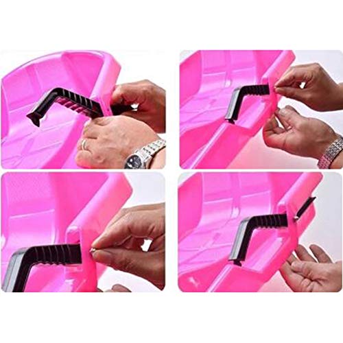 image for Fan-Ling Snow Sled Two-Rider Downhill Outdoor, High Performance Tobogg