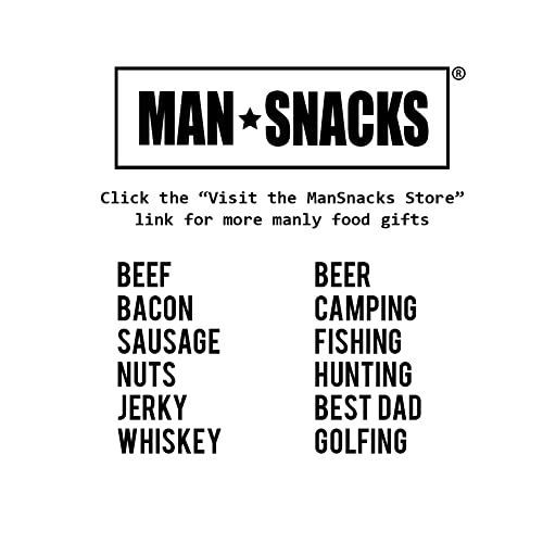 Mansnacks - Beef Beef Beef - A Manly Assortment Of Beef Jerky, Sausage And Grub For The Meat Lover, All Packed In A Fun, Manly Gift Box. Summer Sausage, Jerky, Sharp Cheddar Cheese, Beef Bar, Pepperoni Sticks, Stone Ground Mustard. #TOP5