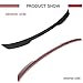 Real Carbon Fiber Trunk Spoiler for BMW 7 Series G11 G12 2016-2022 740i 750i Sedan 4-Door Rear Boot Lid Highkick Spoiler Wing Lip Factory Outlet