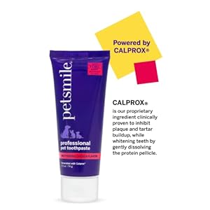 Petsmile Professional Pet Toothpaste Cat Dog Toothpaste for Plaque Tartar Bad Breath VOHC Accepted Non Enzymatic Dental Care for Cat Dog Teeth Cleaning Rotisserie Chicken 25 Oz