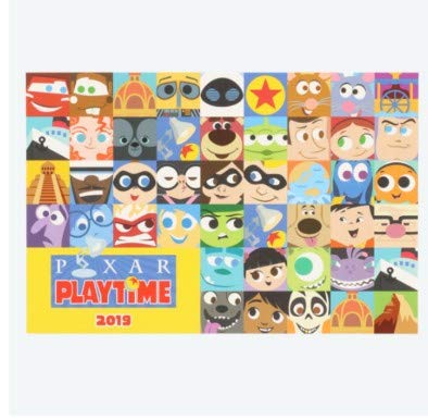 Amazon.co.jp: ピクサープレイタイム 2019 ポストカード 35