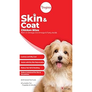 Dogista Skin & Coat Chiken Bites, 500 g (Pack of 2)