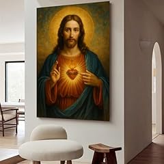 Golden Sacred Heart of Jesus