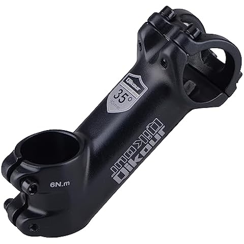 YAPJEB 31.8 Handlebar Stem Riser 35 Degree Bike Stem 70mm 80mm 90mm Bicycle Stem MTB Stem for Mountain Bike Road Bike BMX MTB (31.8 x 90mm) Cover