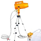LANGXUN 1000W Summer Foam Party Machine, Water Play Foam Blaster with Super Soaker Nozzles - Outdoor Pool Party Foam Cannon for Backyard, Splash Pad, Summer Camp