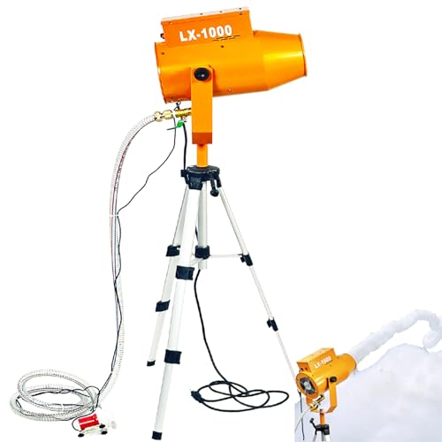 LANGXUN 1000W Summer Foam Party Machine, Kids Water Play Foam Blaster with Super Soaker Nozzles - Outdoor Pool Party Foam Cannon for Backyard, Splash Pad, Summer Camp