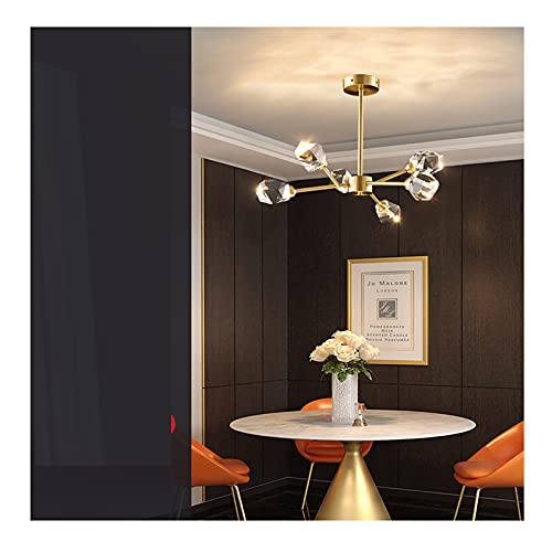 Suspension Spoutnik moderne en cristal pour illuminer vos repas en salle à manger et cuisine