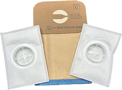 �����p�X�^�C��C�o�b�O Electrolux Type C�L���j�X�^�[�|���@�p - �o���G�[�V����(100�܁A�t�B���^�[�Ȃ�)