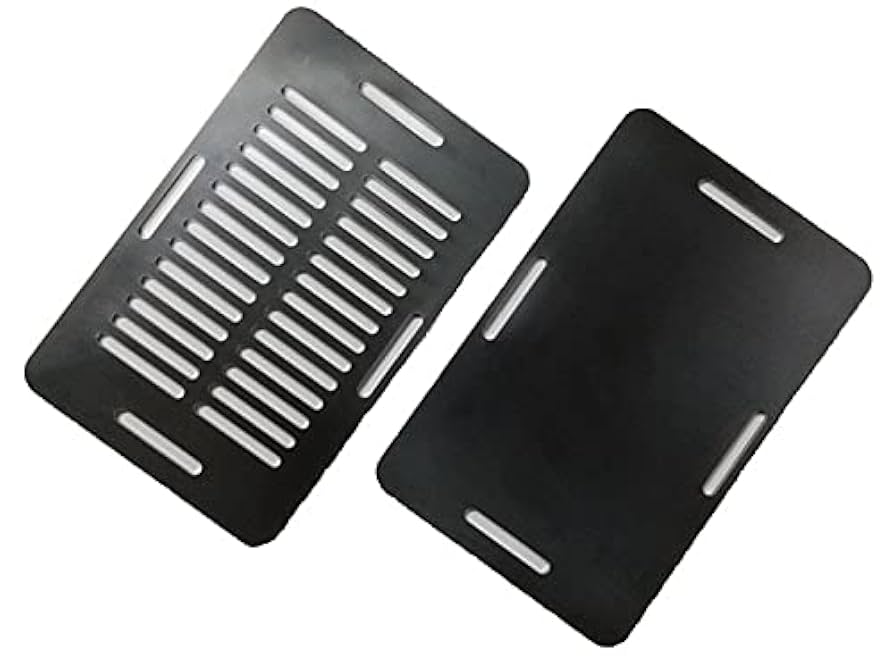 ステンレスBBQ用鉄板 Amazon.co.jp: BBQ用鉄板 板厚 4.5mm 炙りや対応サイズ 二枚