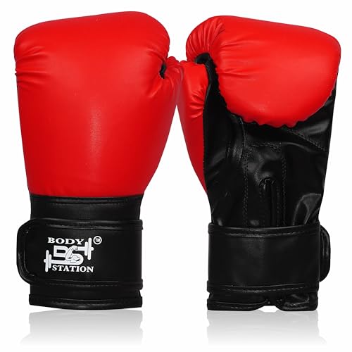 Image of Boxing Gloves - Training Gloves with Hook and Loop Velcro Closure for Long-Lasting Strength and Durability