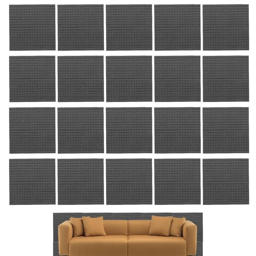 Papel pintado de espuma autoadhesivo impermeable y texturizado para paneles de pared 8