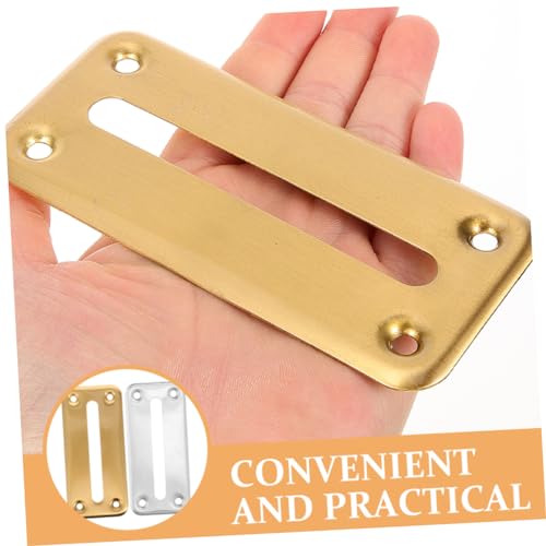 2 piezas de ranura para caja de monedas de acero inoxidable miniatura 2