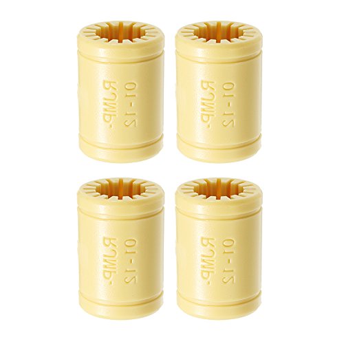 ChaRLes Machifit 4Pcs Lm12Uu Solid Polymer Linear Bearing for CNC Tool