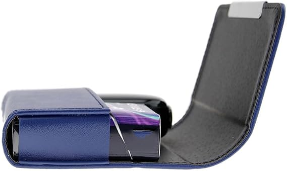 KAIDON PU Leather Case for Ploom X Advanced/X -Style H06-10 (Dark Blue)