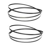 Wnuanjun 2 stücke 6x0.65x6t;(1400-1826mm Länge,);Holzschneide, Kohlenstoffstahlband-Sägeblatt (Größe : 1575 mm)