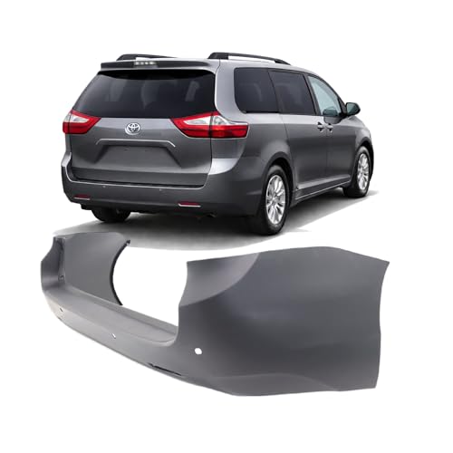 Image of FitParts Compatible with Toyota Sienna 2011-2017 Rear Bumper Cover