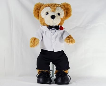 ディズニー シー ダッフィーsにフィットする White Tuxedo 白いタキシード 3点セット ぬいぐるみ おもちゃ Amazon