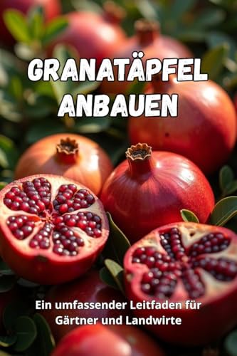 Granatäpfel anbauen: Ein vollständiger Leitfaden von der Sortenwahl und dem Anbau bis hin zur Pflege, Ernte und Langzeitlagerung der Ernte. (German Edition)