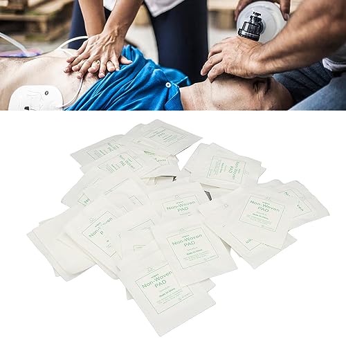 KANASI First Aid Gauze Pads, 100 unidades de gasas no tejidas desechables y estériles, empaquetadas individualmente para kits de emergencia al aire libre y cuidado de heridas miniatura 4