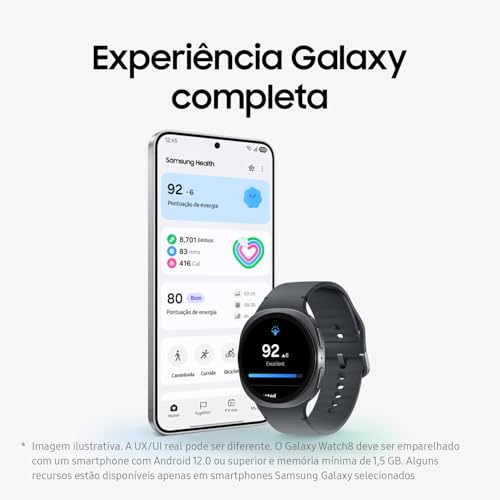 Samsung Galaxy Watch 8 44mm (Graphite, Wear OS 6) — view 10