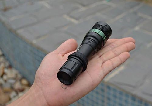 KJL LED Flashlight Focus Zoom Adjustable, Valuable Addition to Camping, Hunting, Walking, Power Outage. Tactical Torch Original Premium Cree LED