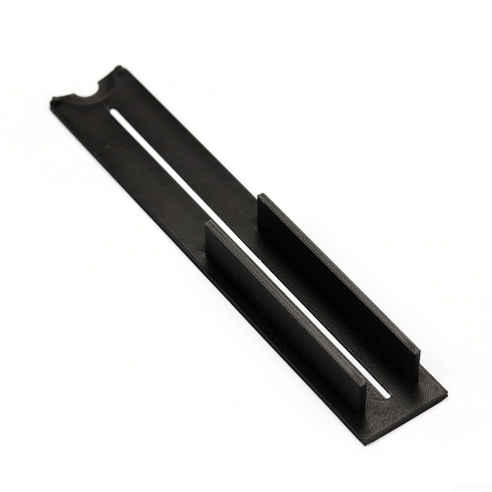 Gdfnmogo Billiards Training Aid Cue Straightener Tool Nylon Practice Device for Snooker Pool Stability Accuracy Improvement Black