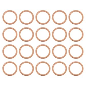 Briny River Kupfer-Ölsteckendichtung 10261060, 30 Stück
