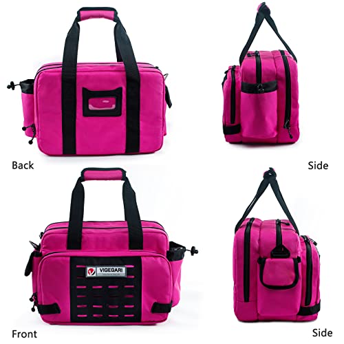 Vigegari Pistol Range Bag Shooting, Gun Bag For Pistols, Gun Case For Handguns, Ammo Bag, Gun Case For Handguns, Tactical Range Bag, Gun Carrying Bag, Gun Range Accessories #TOP5