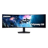 Samsung Monitor Gaming Odyssey G9 (S49CG954), Curvo (1000R), 49', 5120x1440 (Dual QHD...