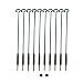 Exttlliy Plastic Garden DIY Plant Support Climbing Trellis Flower Supports for Chinese Rose/Orchid Stem Random Color (10Pcs)