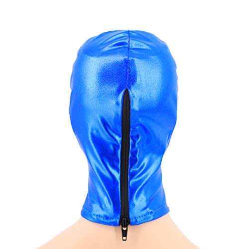 Image of Metallic Cycling Face Neck Mask Hat Ultra Balaclava Hood